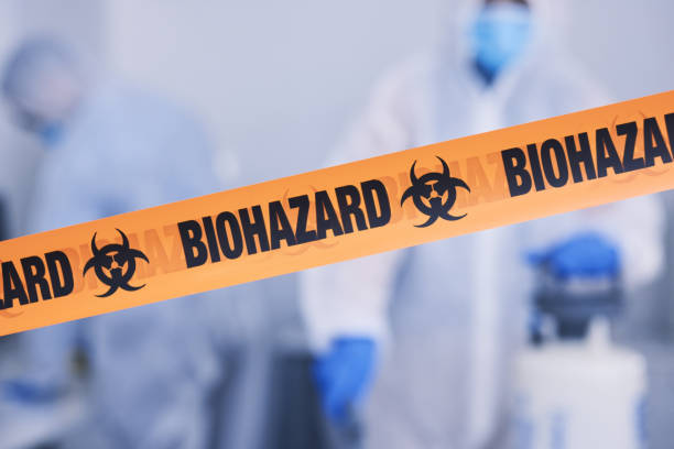 Professional Infectious Disease Decontamination technician working in Taft, TX